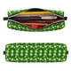 thumbnail image 2 of Disketp Tennis Balls Estuche de Lápices de Cuero con Cierre, Estuche Compacto para Papelería, Bolígrafos y Accesorios Pequeños, 2 of 7