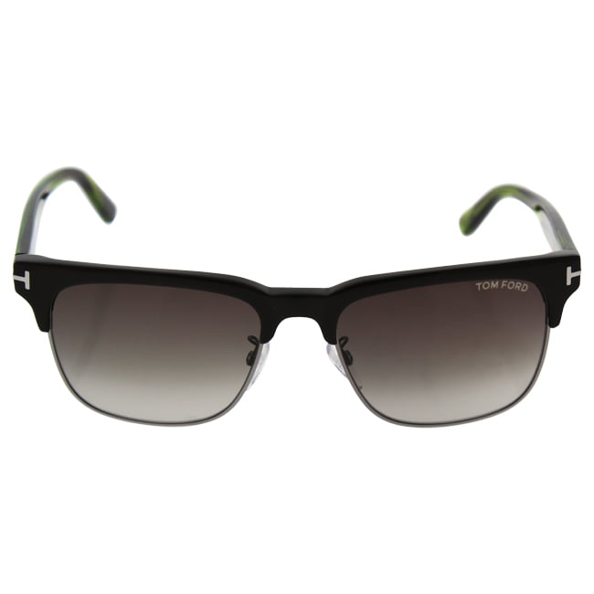 Tom Ford Men's FT0386 Louis  Sunglasses Black/Green 48K 