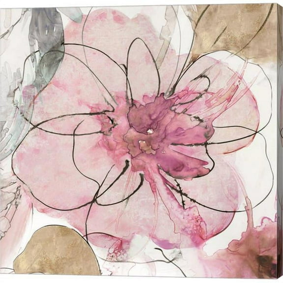 Metaverse C950265-0120000-AAAACMA Pretty in Pink I by Asia Jensen Canvas Wall Art - 12 x 12 in.