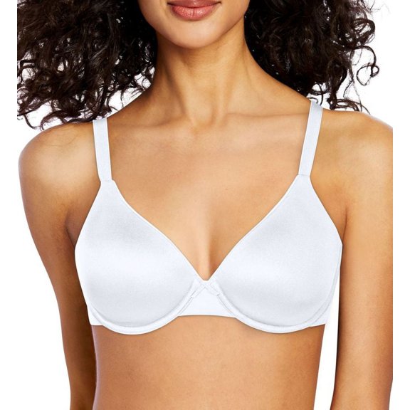 Women's Bali DF0082 Passion for Comfort Back Smoothing Underwire Bra (White 34DD)