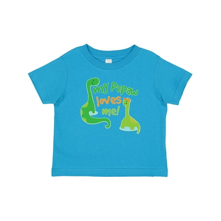 

Inktastic Pepaw Loves Me Baby Grandson Gift Baby Boy T-Shirt