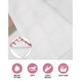 thumbnail image 6 of Red Buffalo Plaid Kitchen Dish Towels for Drying Dishes Set of 3, Farmhouse Check Stripes Retro Geometric Waffle Weave Microfiber Hand Tea Bathroom Towels Quick Dry & Absorbent Towel 12x12, 6 of 7
