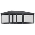 thumbnail image 5 of Carevas Party Tent with 6 Mesh Sidewalls Anthracite 19.7'x13.1' HDPE, 5 of 7