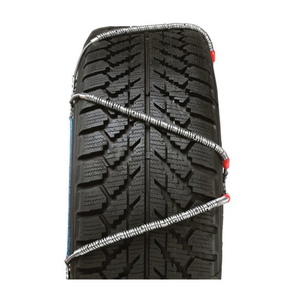 Super Z 6 Compact Cable Tire Snow Chain Set for Cars, Trucks