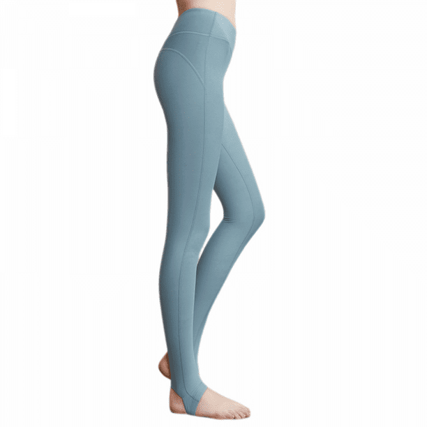 Women Cozy Velour Legging Buttery Soft Warm Velvet Stretch Seamless Yoga  Pant (M) 