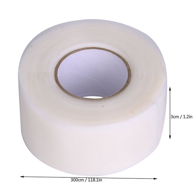 Strong Adhesion Water Resistant Tape for PVC Pipe Repair, WhiteorRed, Flexible and Easy to Use, Pipe Repairing Supplies, 3cm X 300cm, with Strong Flexibility, Suitable for PVC