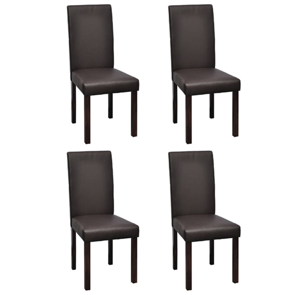 vidaXL 2/4/6x Dining Chairs Faux Leather Kitchen Seating Multi Colors 