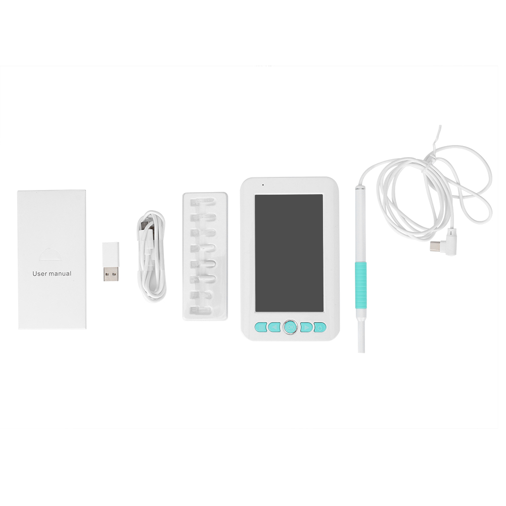 Ear Wax Remover 4.3 Inch 3.9mm Lens 1080P High Definition Visual Ear