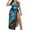 48 Blue, variant on Feimerou Womens Plus Size One Piece Swimsuits with Cover Up Modest Tankini Swimsuits Flowy High Waisted Tummy Control Bathing Suits Sale