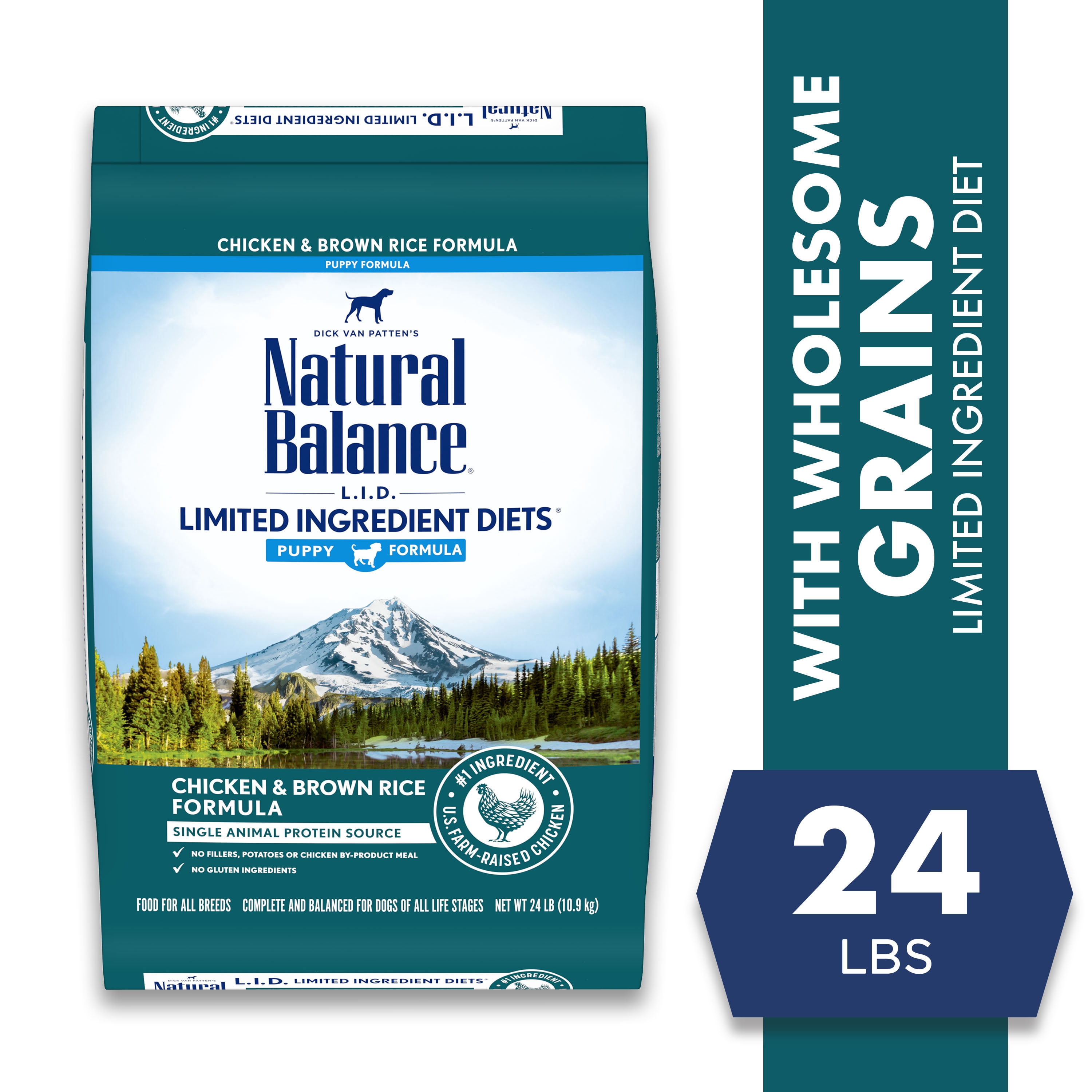Natural Balance L.I.D. Limited Ingredient Diets Dry Dog Food, 24 Pounds