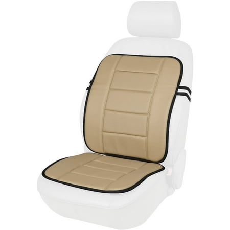 Kool Kooshion 60-287008B Faux Leather Full Seat Cushion, (Best Car Seat Cushion Comfort)