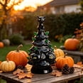 thumbnail image 5 of Cadancy Halloween Decorations Ceramic LED Light Up Cat Tree Ornament for Mantel Shelf Table Centrepiece Decor Spooky Seasonal Home Decor Night Light Holiday Gift, 5 of 8