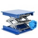 thumbnail image 3 of Estante de soporte de plataforma elevadora de laboratorio de aluminio galvanizado azul, 3 of 10
