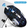 thumbnail image 3 of Mouse Gamer Inalámbrico Uciefy Q85 2.4G LED Silencioso Estrella Negro, 3 of 9