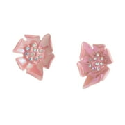 Betsey Johnson Women's Garden Glam Flower Stud Earrings C80