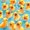 Blue Yellow, variant on Erosebridal Cartoon Bear Print Zipper Twin Comforter Sets with Fitted Sheet and 2 Pillowcases,Kawaii Duck Blue Bow Zipper Bedding Set For Girls,4 Pieces