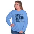 thumbnail image 3 of Skills That Thrill Dance Unisex Plus Fleece Graphic Sweatshirt Brisco Brands 2X, 3 of 5