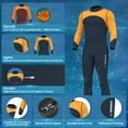 thumbnail image 6 of Hevto Wetsuits Men 3mm Neoprene Full Diving Suits Surfing Swimming Long Sleeve Back Zip for Water Sports, 6 of 6