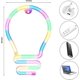 thumbnail image 2 of LED Neon Wall Sign Light Bulb Neon Signs Night Light Bulb Shape Lighting Sign White (Color), 2 of 4