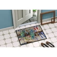 thumbnail image 2 of Carolines Treasures 8914MAT Blue Crabby Bottles of Barqs Rootbeer Door Mat Indoor Rug or Outdoor Welcome Mat 18x27, 2 of 2