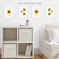 thumbnail image 2 of Sweet Jojo Designs Sunflower Yellow Green and Brown Unframed Wall Art Print 4 Piece Set, 2 of 6