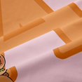 thumbnail image 5 of Manfei Cute Capybara Kitchen Curtains,Lovely Initial A Black Out Curtains Pack of 2 (42x63 Each),Pink Brown, 5 of 7