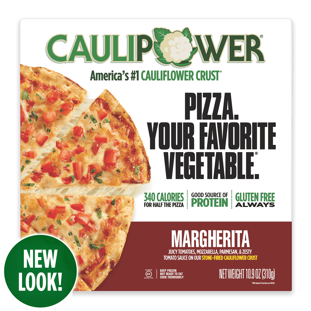 CAULIPOWER Margherita Cauliflower Crust Pizza, 10.9 oz (Frozen