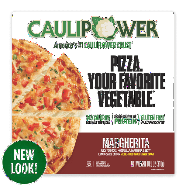 CAULIPOWER Margherita Cauliflower Crust Pizza, 10.9 oz (Frozen