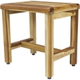 thumbnail image 3 of Banc de Douche / Extérieur Rectangulaire Compact en Teck Finition Naturelle, 3 of 5