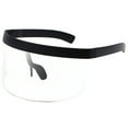 thumbnail image 2 of fastboy Huge Visor Windproof Half Face Shield Anti-UV Mirror Lens Sunglasses Retro Protector Eyewear, 2 of 6