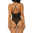 thumbnail image 3 of TRKIYQC Body Sexy de encaje para mujer, ropa interior transparente con escote pronunciado, ropa de dormir ajustada sin espalda TRKIYQC  moda, 3 of 8
