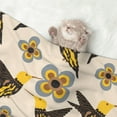 thumbnail image 2 of Disketp Yellow Flowers Hummingbird Dog Blanket/Bed Cover for Dogs and Cats,Puppy Essentials-Large, 2 of 8