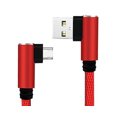 thumbnail image 3 of Câble de Charge Rapide à Double Coude 90 Degrés Type-C pour Téléphone Portable Rouge, 3 of 5