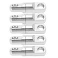 thumbnail image 3 of Hameçons Pivotants de Pêche, 5 Pcs/ensemble Accessoires de Pêche en Acier Inoxydable Colonne Type à Roulement Rotatif Design de Nouvelle Génération, 3 of 8