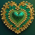 thumbnail image 1 of Kit Con Forma Especial Parcial 5D DIY Del Amor Pavo Real, 1 of 9