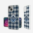 thumbnail image 4 of Vancouver Whitecaps FC iPhone Plaid Design Clear Case, 4 of 7