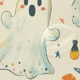 thumbnail image 4 of Yayeee Shower Curtain with Hooks 72"x72" Waterproof Fabric Bathroom Hanging Decor, Halloween Cute Ghosts, 4 of 5