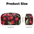 thumbnail image 5 of Cherry USB Organizer Waterproof Oxford Cloth Hard Drive Case Small Travel Cable Box Organizer 5.9x9.44x3.14 in, 5 of 6