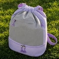 thumbnail image 4 of Sports Drawstring Backpack ,Travel Bag,Lightweight Gym Bag Water-Resistant Pocket | Breathable String Bag for Soccer, Running, Workout, 4 of 6