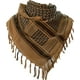 thumbnail image 2 of Shemagh Bufanda militar táctica del desierto, 70% algodón Keffiyeh cuello bufanda para hombres y mujeres, 2 of 5