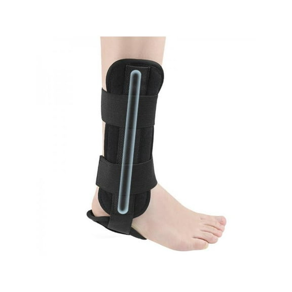 Sprained Ankle Brace for Women, Men - Right or Left Compression Foot Immobilizer Support - Basketball, Volleyball Stabilizer Wrap Protector