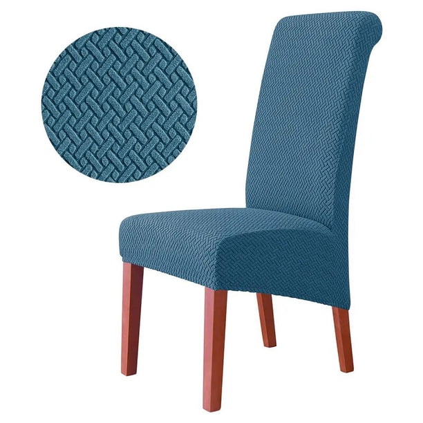 Cubierta de silla barata de talla grande XL, cubierta de silla larga de estilo europeo para restaurante, Hotel, fiesta, banquete en casa, 1 unidad