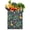 White-362, variant on Tropical Flower and Leaves Canvas Tote – Bright and Colorful Eco-Friendly Bag