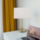 thumbnail image 1 of FENGGUIQU Cloth Lampshade Beige Durable Protector for Home and Hotel Decorative Light Cover, 1 of 3