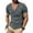 Gray, variant on Dovford Men's T Shirts Short Sleeve Classic V Neck T-Shirt Casual Summer Basic Tee Shirt 2025