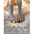 thumbnail image 4 of PUMIER Warm & Cozy Christmas Gifts for Women, Fluffy Fuzzy Sock, Plush Sleeping Slipper Socks - Soft Warm Fabric, 4 of 6