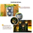 thumbnail image 4 of Tiered Water Fountain Waterfall Outdoor Freestanding Cascade Fountain Modern Style with LED Lights for Patio Yard Pool Home Decor, 4 of 5