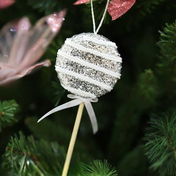 Ofertas Colgantes de Piruletas Navideñas onlyliua Bolas Navideñas de Espuma