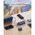 thumbnail image 3 of Portable Charger with Built in Cables, Portable Charger with Cords Wires Slim 10000mAh Travel Essentials Battery Pack 6 Outputs 3A High Speed Power Bank for iPhone Samsung Pixel LG Moto iPad, 3 of 10