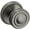 Lifetime Graphite Nickel, variant on Baldwin 5066.Pass 5066 Passage Door Knob Set - Chrome